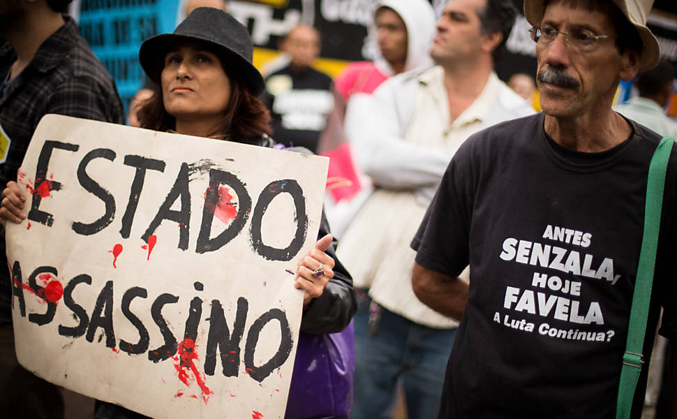 Manifestação Dos Moradores Do Complexo Da Maré 02032019 Cotidiano Fotografia Folha De 