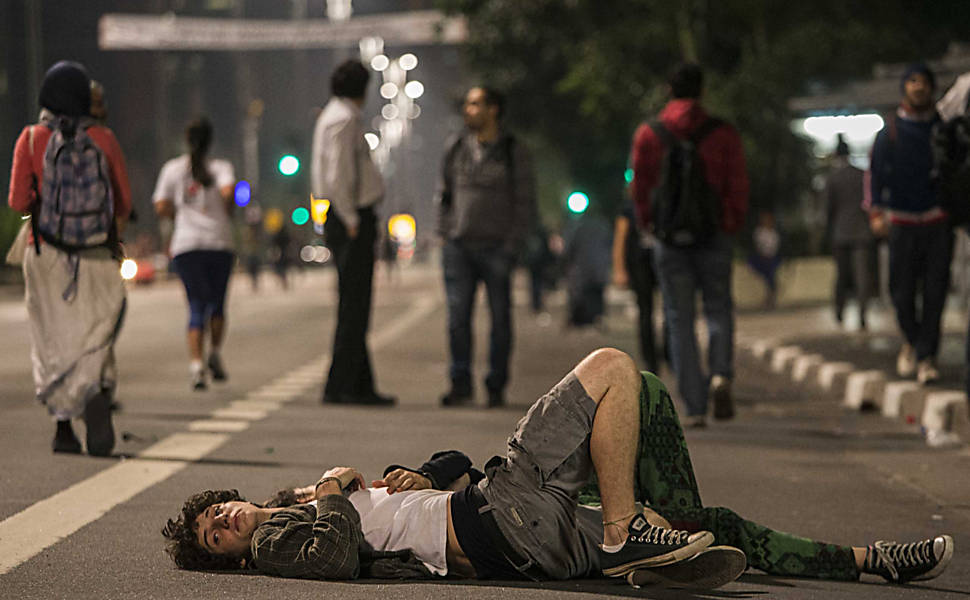 Protestos na avenida Paulista