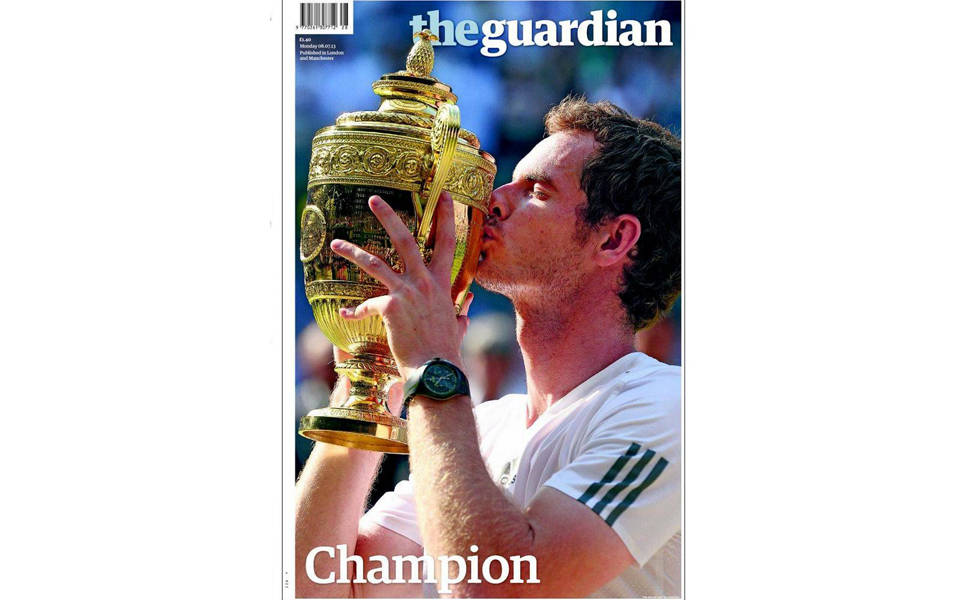 Jornais britânicos celebram Murray
