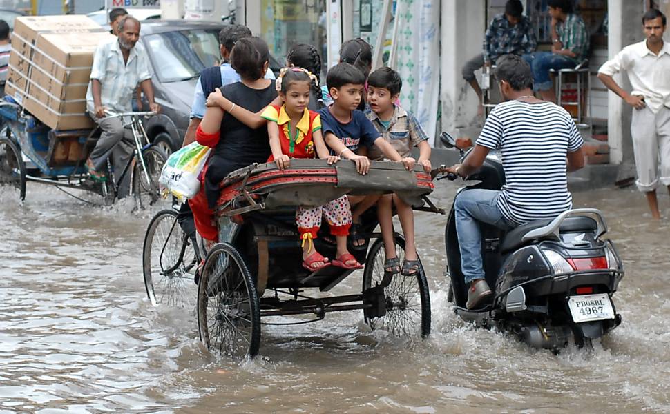 Enchentes na Índia