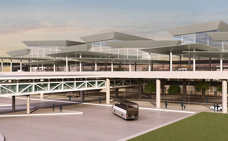 Novo terminal do aeroporto de Cumbica