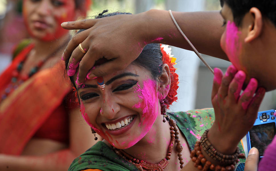 Festival Holi na Índia