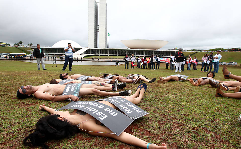 Protesto em Brasília