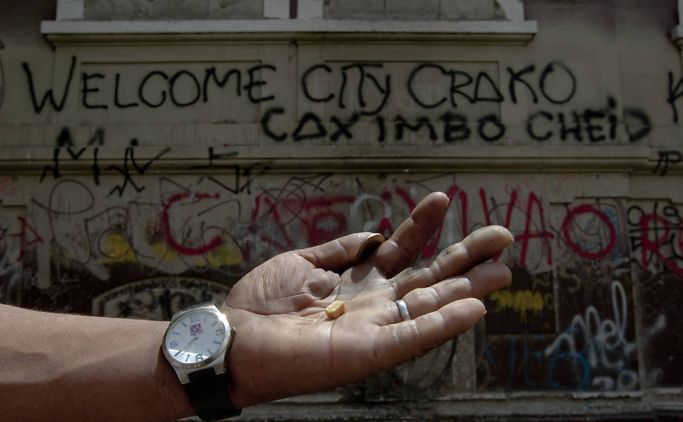 Casarão do crack em São Paulo