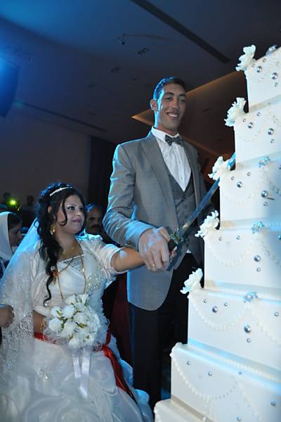 Casamento do homem mais alto do mundo