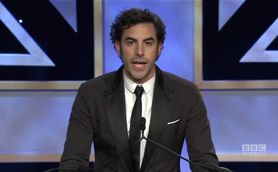 Sasha Baron Cohen faz pegadinha no Bafta