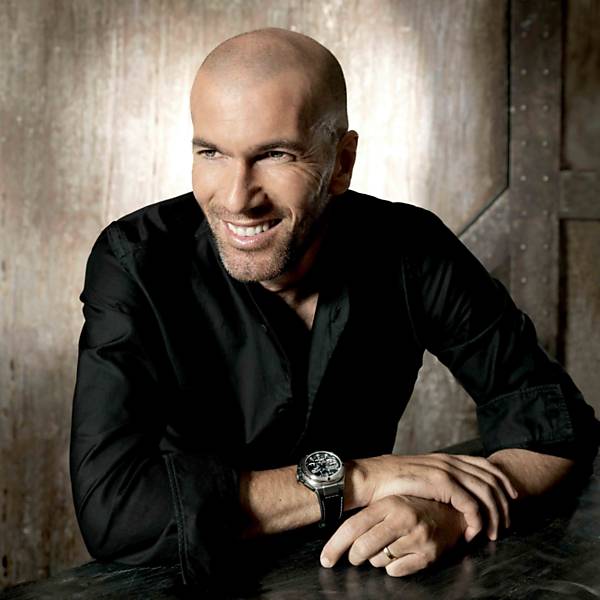 Ensaio de Zidane para a GQ