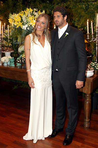 Maria Fernanda Cândido vai a casamento