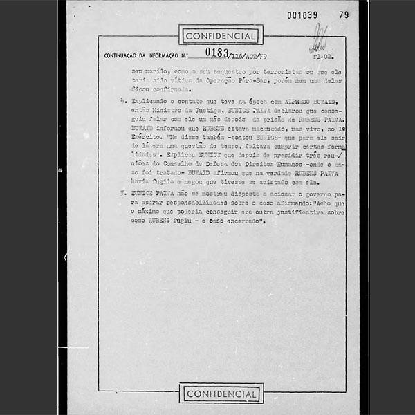Documentos Rubens Paiva