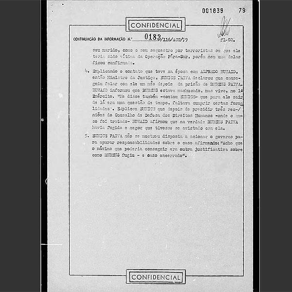 Documentos Rubens Paiva