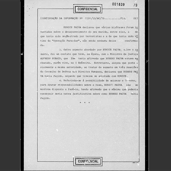 Documentos Rubens Paiva