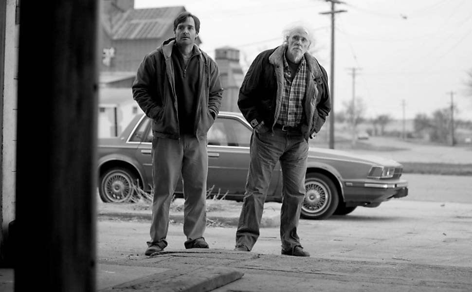 Will Forte e Bruce DernCena em "Nebraska", que concorre ao Oscar de melhor filme