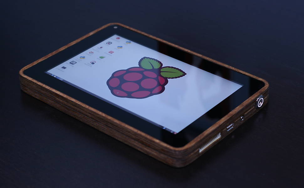 PiPad - tablet de madeira