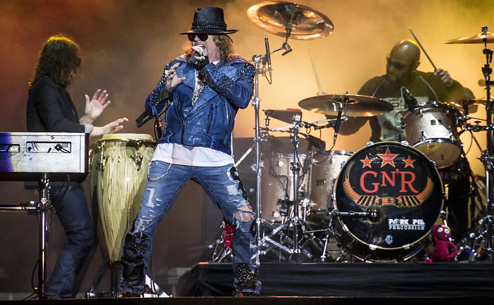 Show do Guns N' Roses no Anhembi