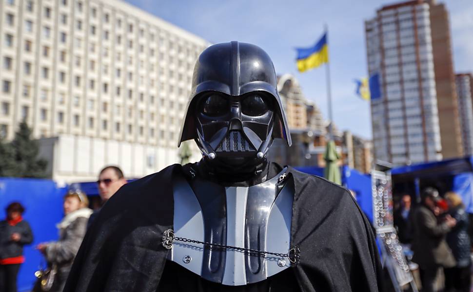 Darth Vader tentou concorrer à presidência da Ucrânia em 2014