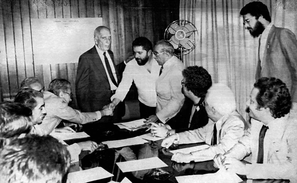 Votação da emenda Dante de Oliveira no Congresso