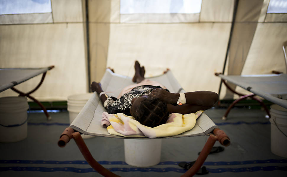 Cólera no Haiti