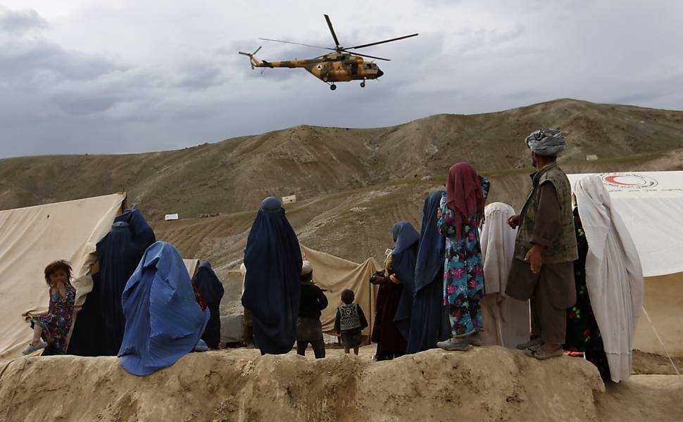 Deslizamento no Afeganistão