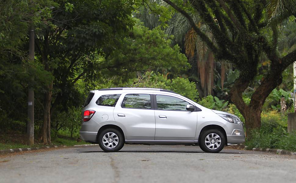 Assento elevado dificulta acesso na Chevrolet Spin