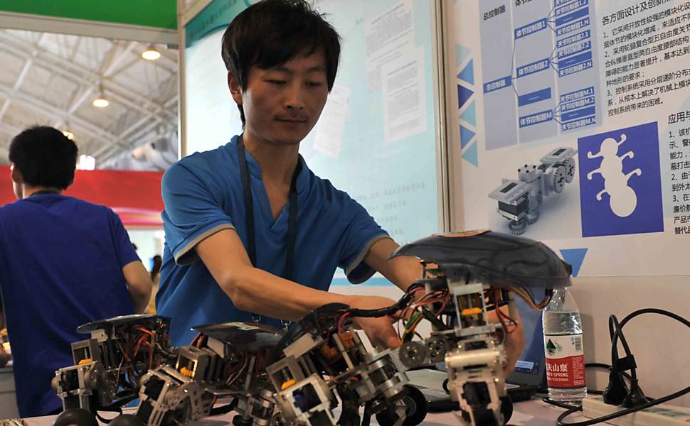 Exposição internacional de tecnologia na China