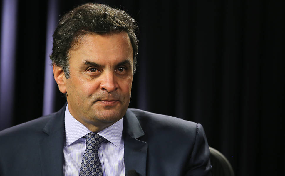 PSDB presidential candidate Aécio Neves