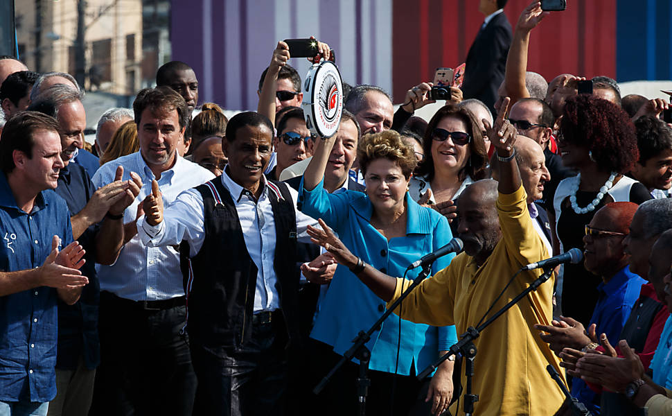 Presidente Dilma inaugura a Transcarioca