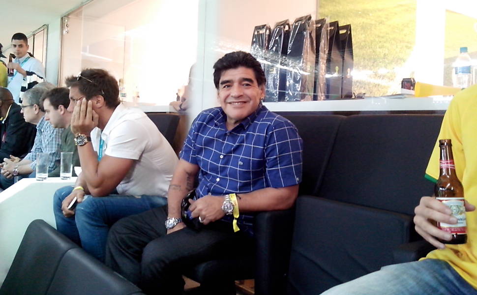 Maradona no Itaquerão