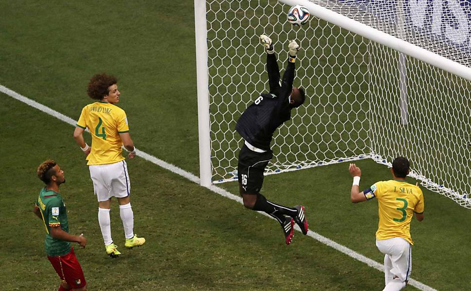 Brasil contra Camerún