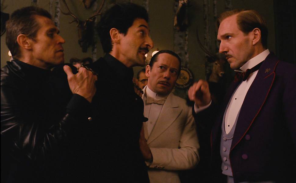 Adrien Brody, Willem Dafoe e Ralph Fiennes estão no elenco de "O Grande Hotel Budapeste"