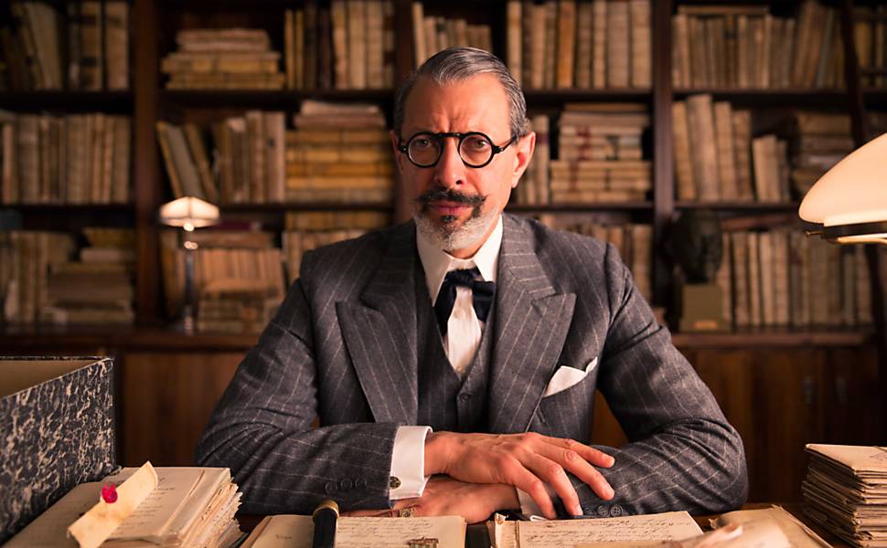 Jeff Goldblum está no elenco de "O Grande Hotel Budapeste"