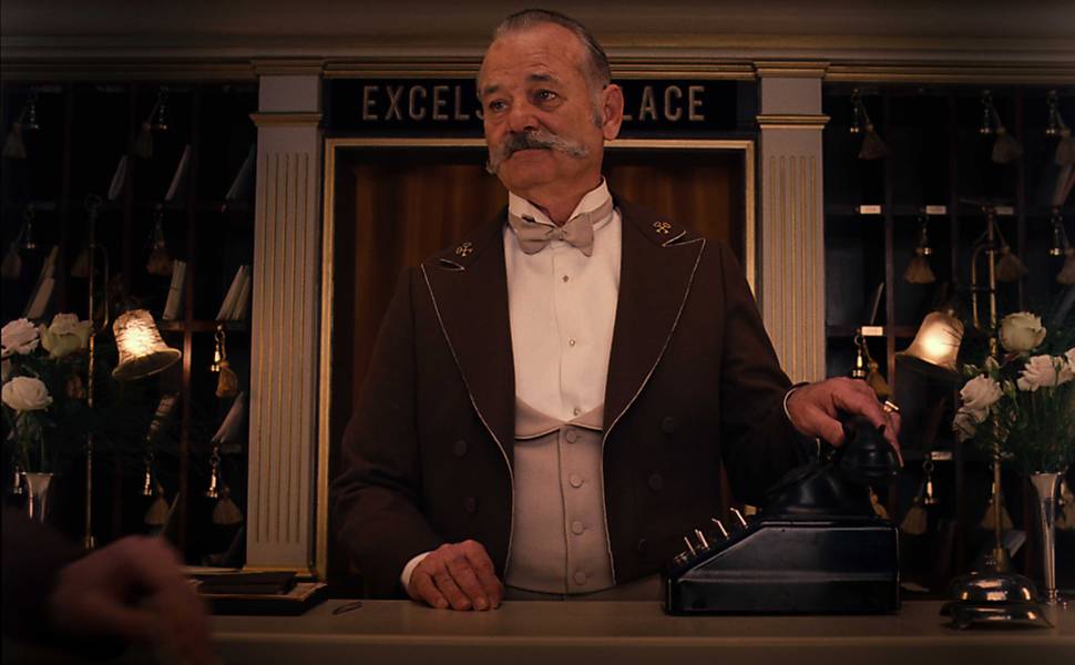 Bill Murray está no elenco de "O Grande Hotel Budapeste"