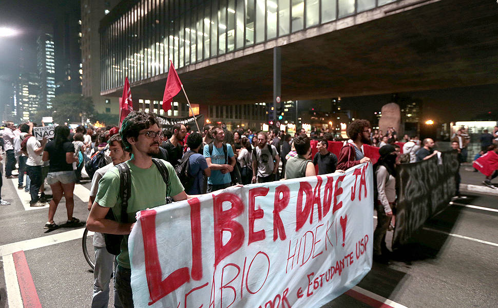 Manifestação em São Paulo