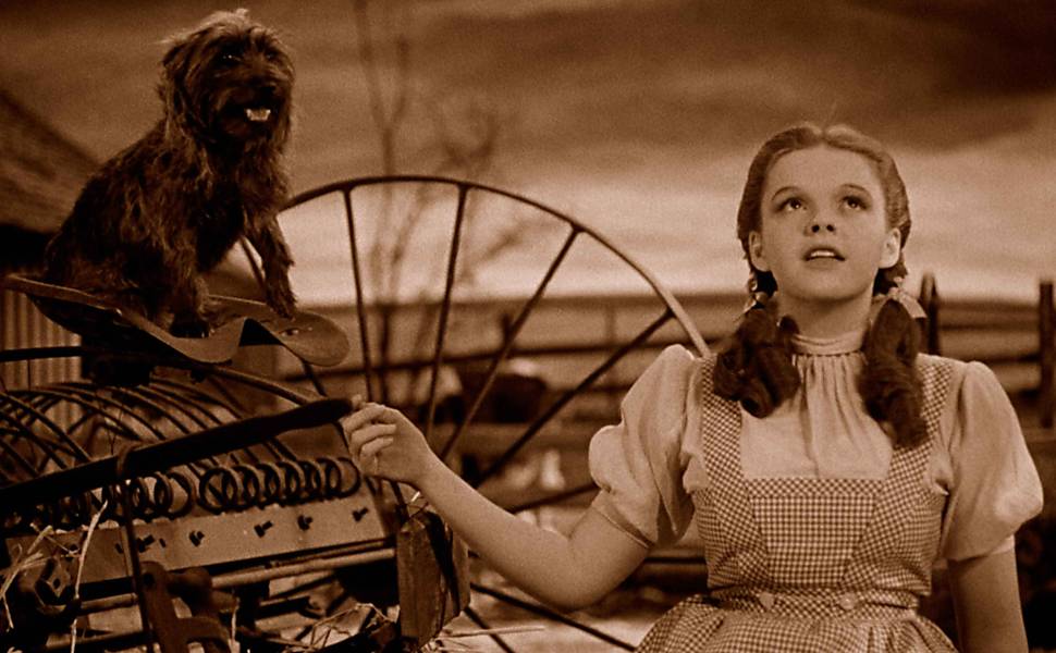 Cenas do filme 'O Mágico de Oz', de 1939