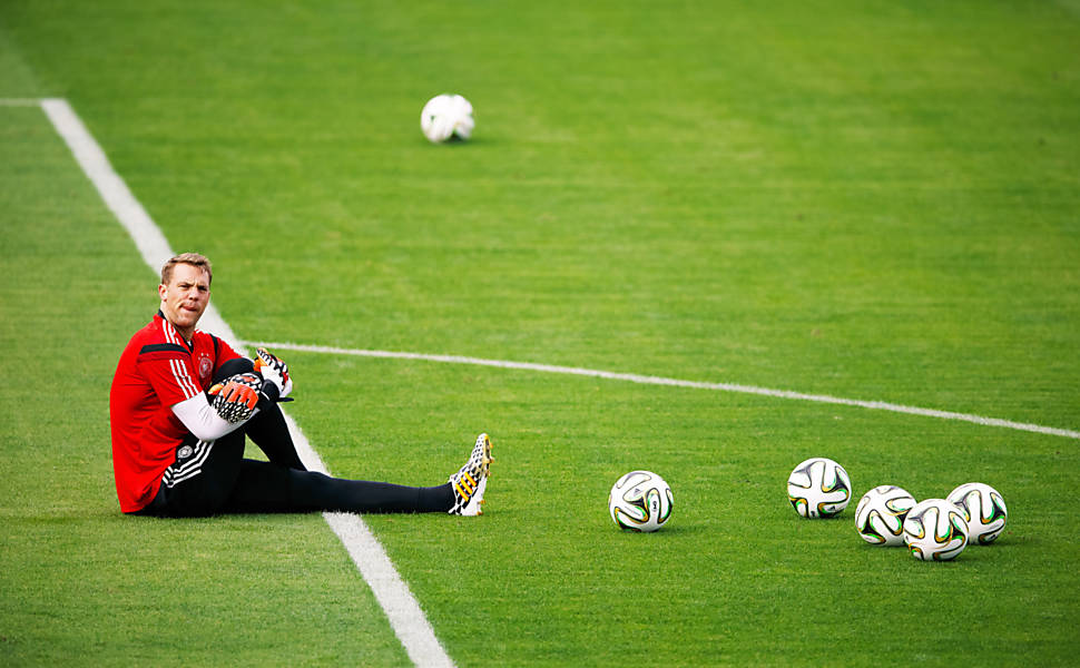 Treino da seleção da Alemanha