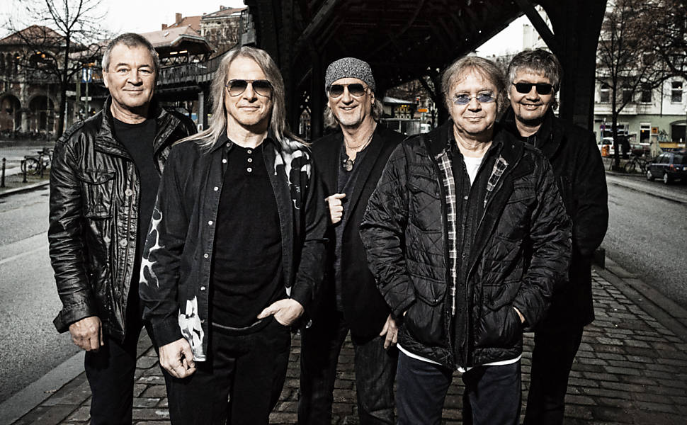 Deep Purple confirma show em Curitiba
