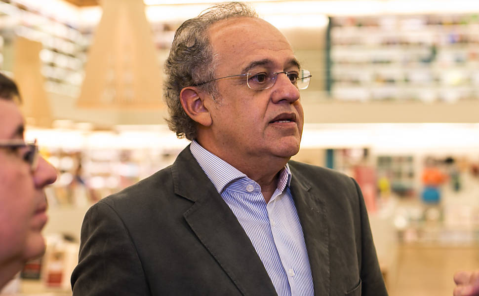 Dimas Eduardo Ramalho, conselheiro do Tribunal de Contas do Estado de SP, durante o evento