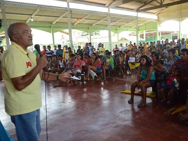 Campanha na comunidade Osório da Fonseca, em 19 de outubro