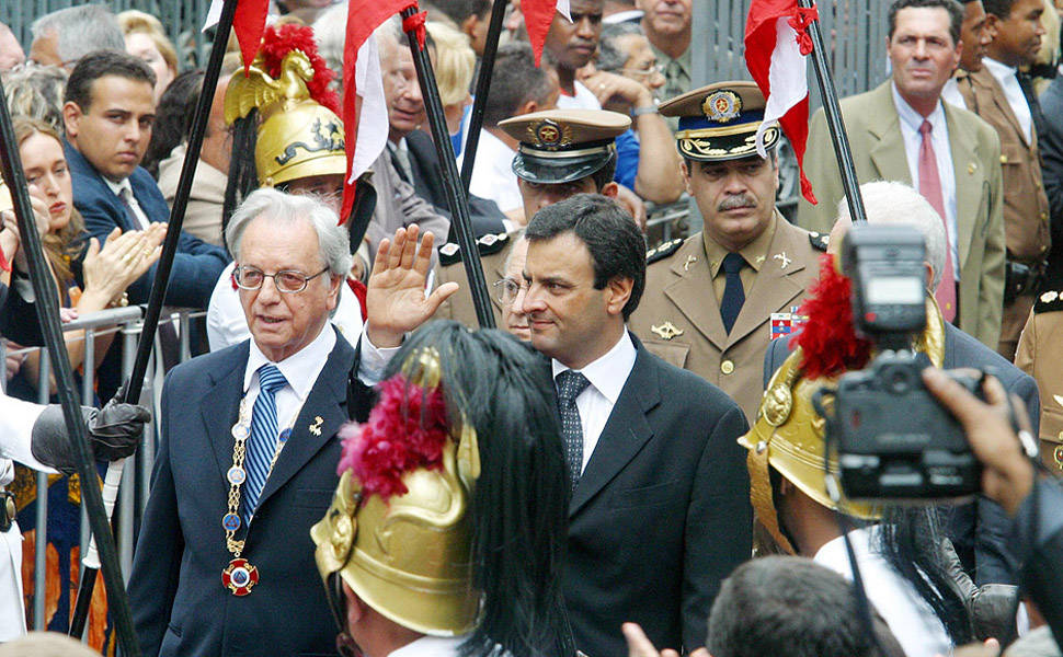 Cerimonia de posse de Aécio como governador de Minas Gerais