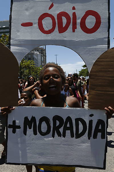 Protesto do MTST no Rio de Janeiro