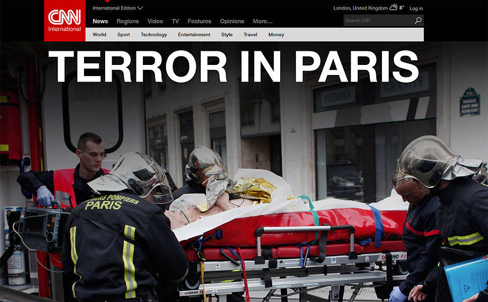 Repercussão do atentado ao jornal 'Charlie Hebdo'