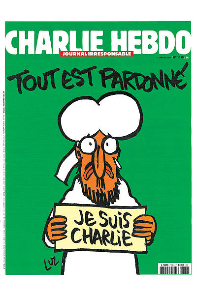 Nova edição do jornal Charlie Hebdo