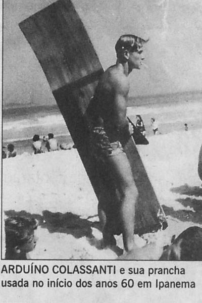 Irencyr Beltrão, pioneiro do surfe