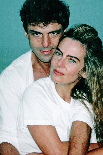 Bruna Lombardi e Carlos Alberto Riccelli