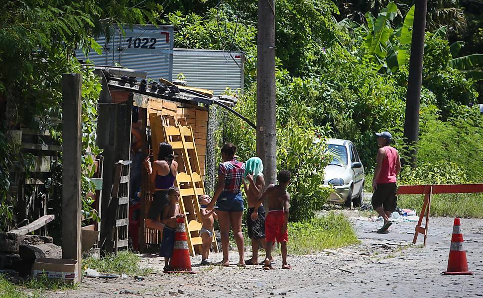 Reintegração de posse em Cubatão (SP)