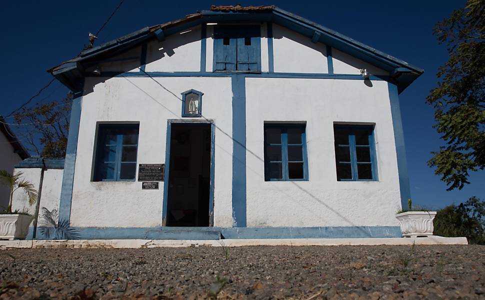 Sede do Museu Georges Bernanos em Barbacena (Foto: Danilo Verpa/Folhapress)