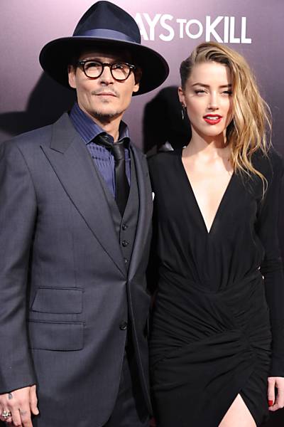 Imagens do ator Johnny Depp