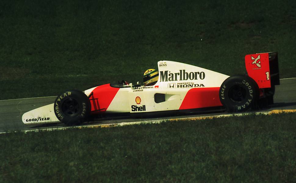 McLaren/Honda de Senna