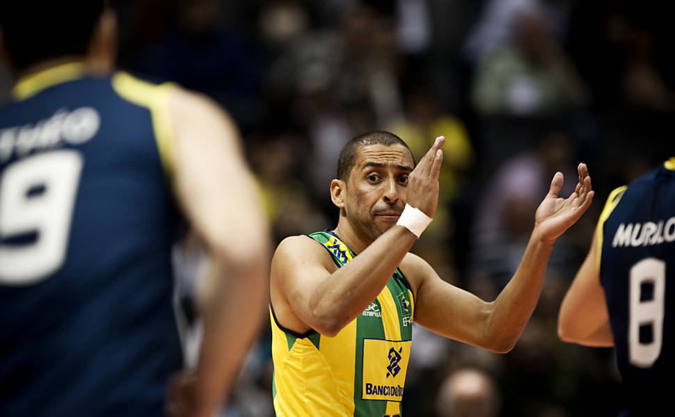 Escadinha durante jogo da seleção brasileira em 2011, em São Paulo