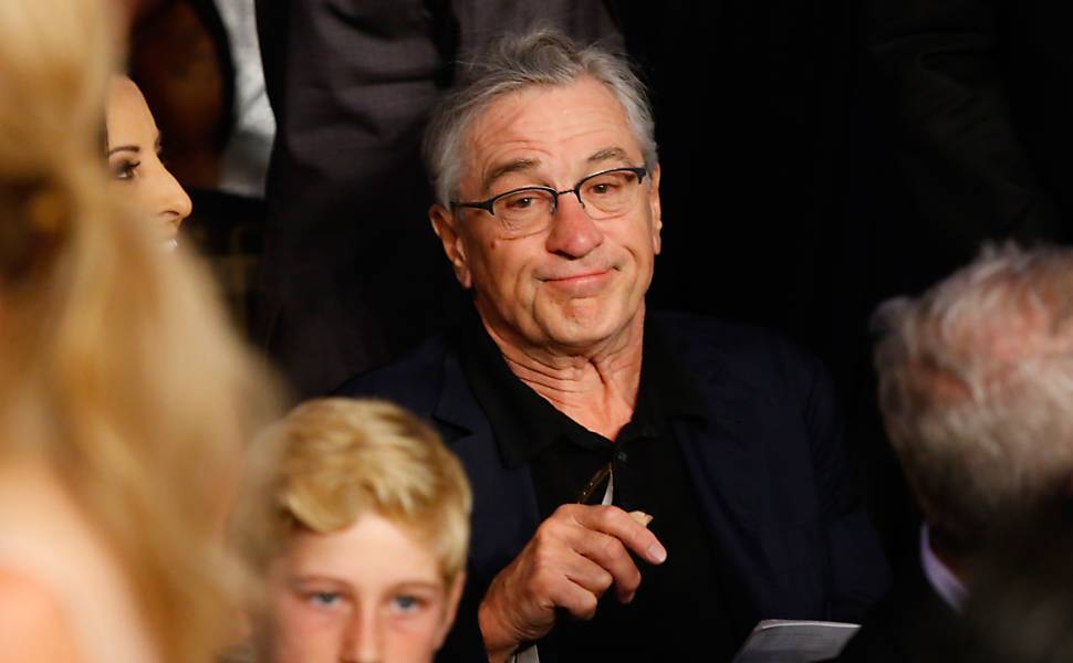 O ator Robert de Niro, que já venceu um Oscar no papel de um lutador em "Touro Indomável" 
