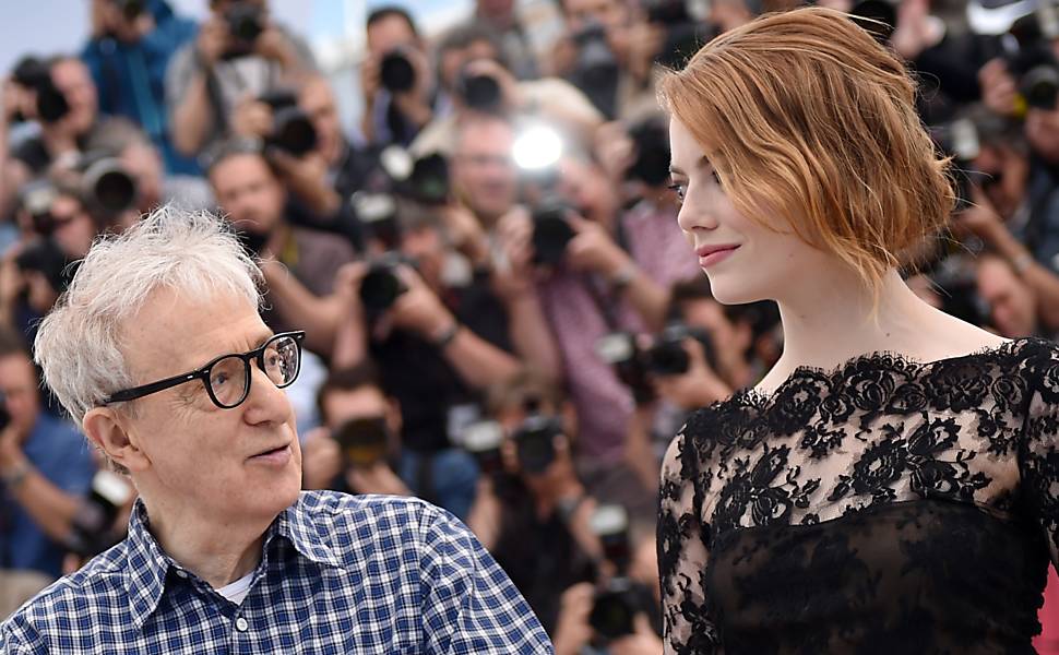 Woody Allen no Festival de Cannes em 2015